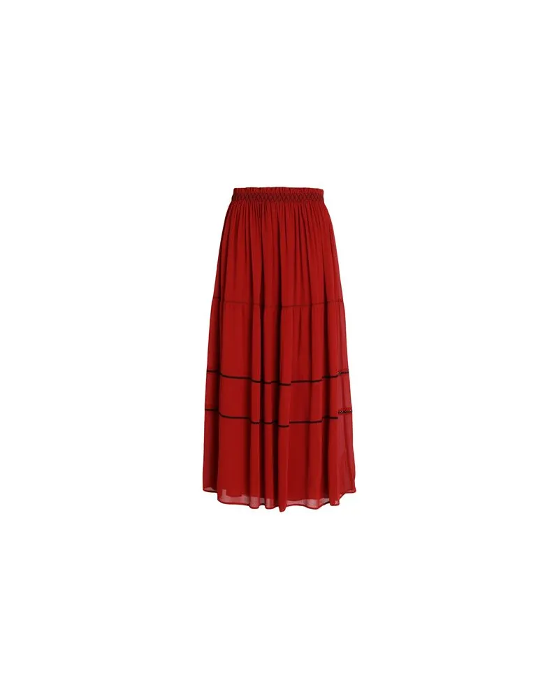 See by Chloé HOSEN & RÖCKE - Maxi-Röckeauf YOOX.COM Ziegelrot