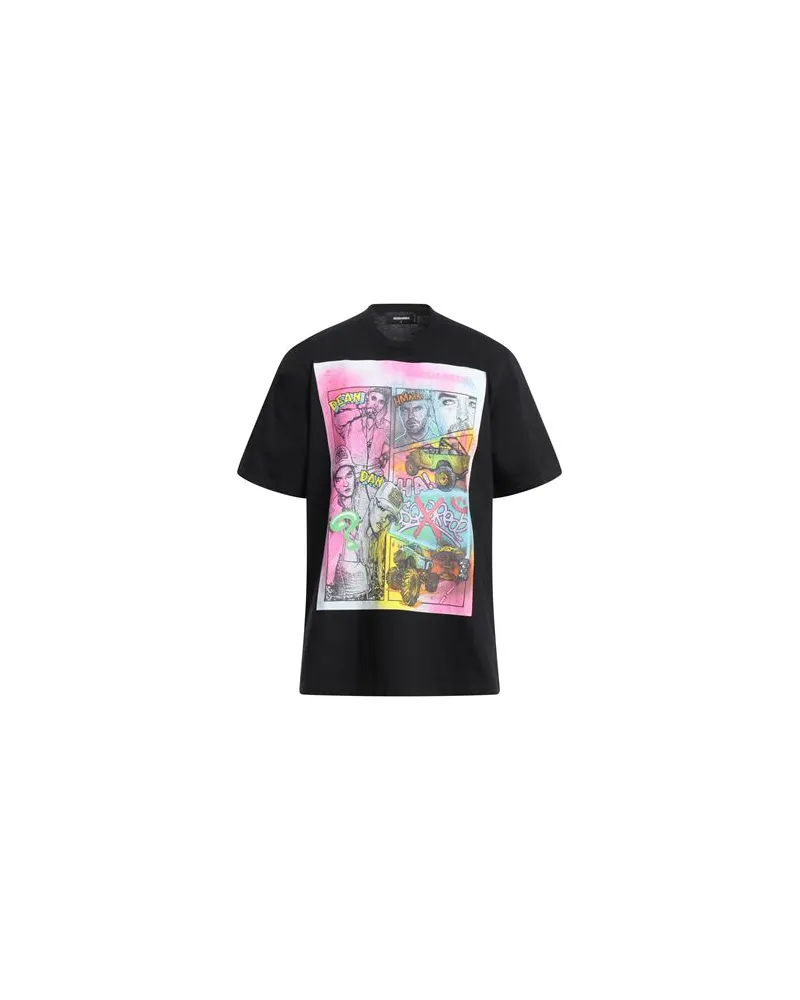 Dsquared2 TOPS - T-shirtsauf YOOX.COM Schwarz