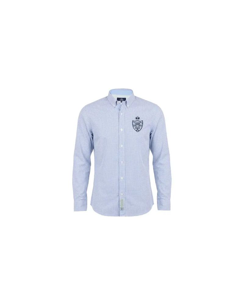 La Martina TOPS - Hemdenauf YOOX.COM Blau