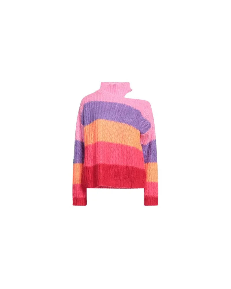 Kaos STRICKWAREN - Rollkragenpulloverauf YOOX.COM Rosa