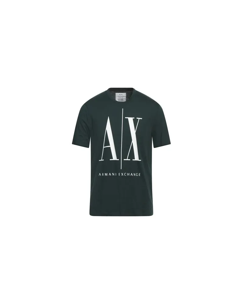 Armani Exchange TOPS - T-shirtsauf YOOX.COM Grün