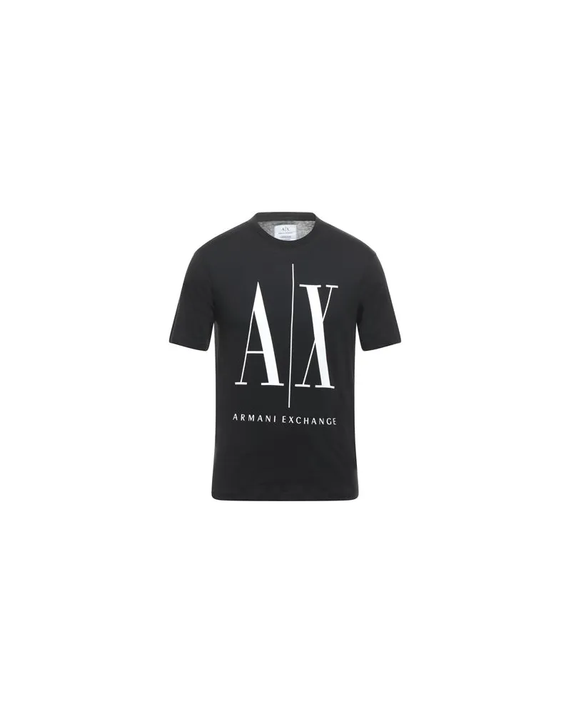 Armani Exchange TOPS - T-shirtsauf YOOX.COM Schwarz