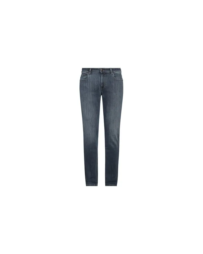 Re-HasH HOSEN & RÖCKE - Jeanshosenauf YOOX.COM Blau