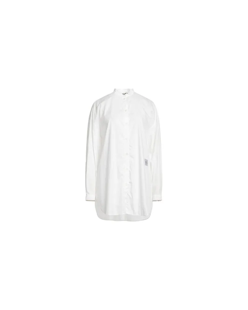 Armani Exchange TOPS - Hemdenauf YOOX.COM Weiß