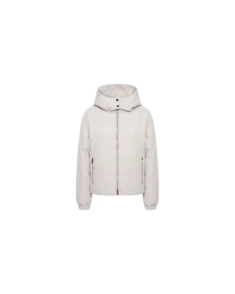 Emporio Armani JACKEN & MÄNTEL - Pufferjacken & Daunenjackenauf YOOX.COM Hellgrau