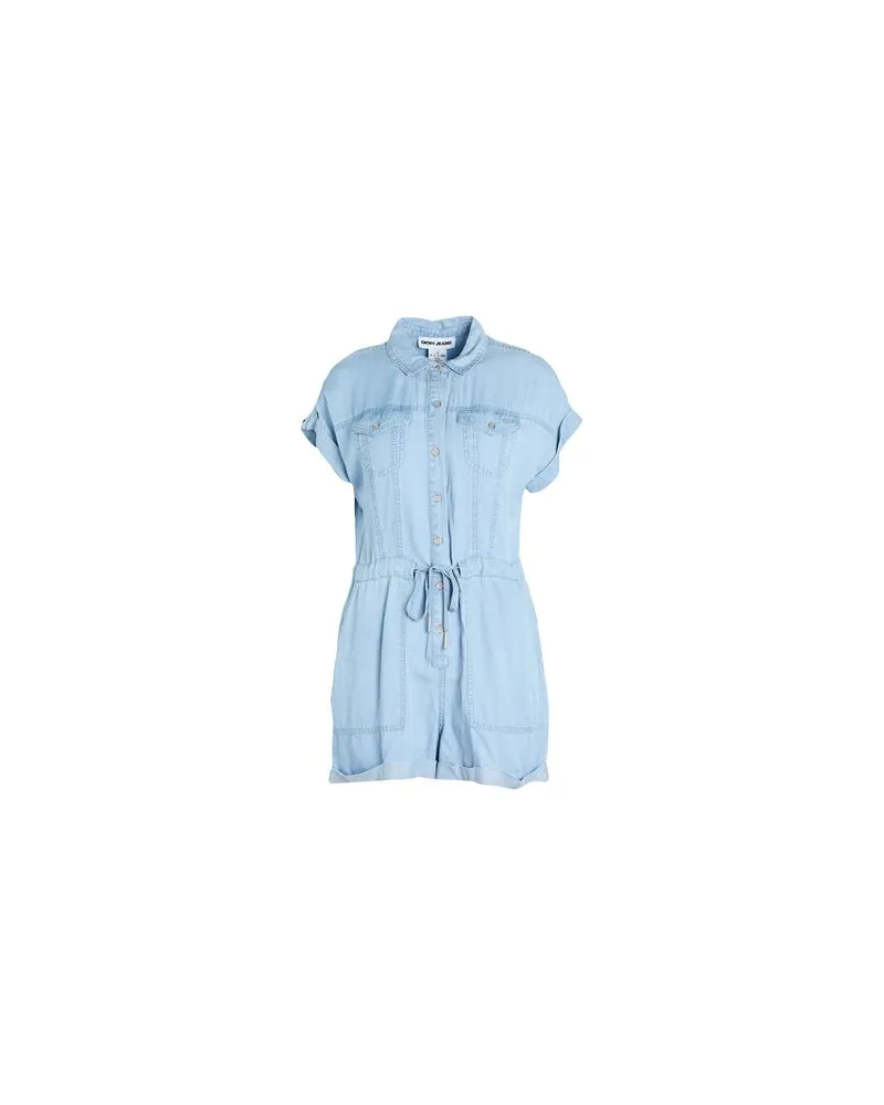 DKNY OVERALLS - Playsuitsauf YOOX.COM Blau