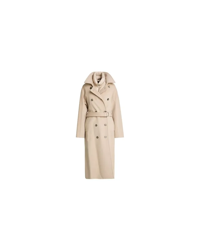 MOORER JACKEN & MÄNTEL - Mäntelauf YOOX.COM Beige