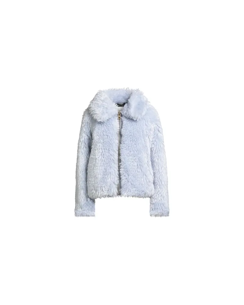 OOF WEAR JACKEN & MÄNTEL - Shearling- & Kunstfellauf YOOX.COM Himmelblau