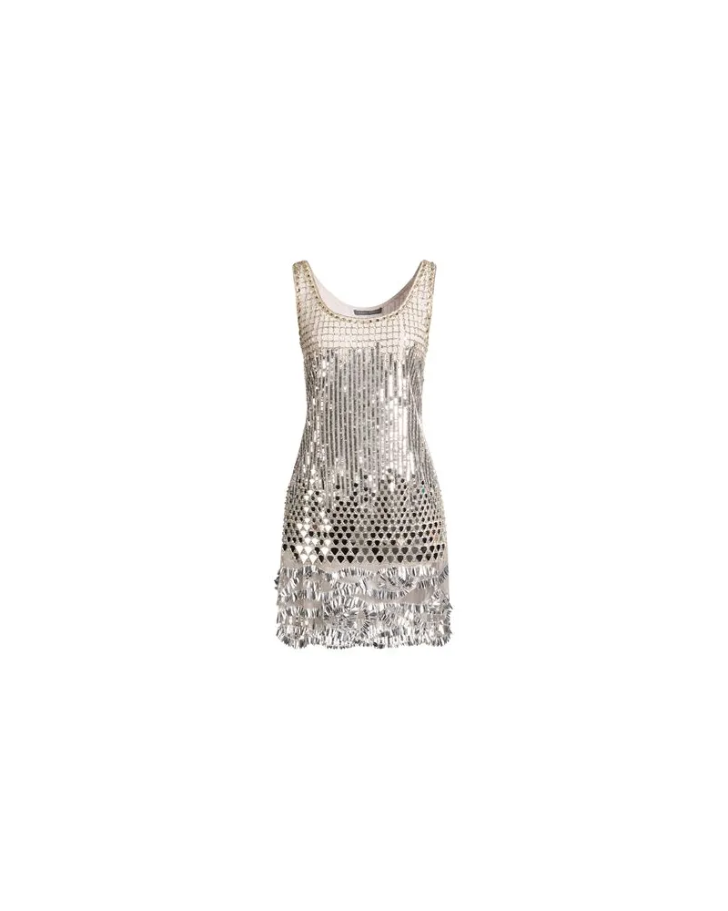 Alberta Ferretti KLEIDER - Mini-Kleiderauf YOOX.COM Hellgrau