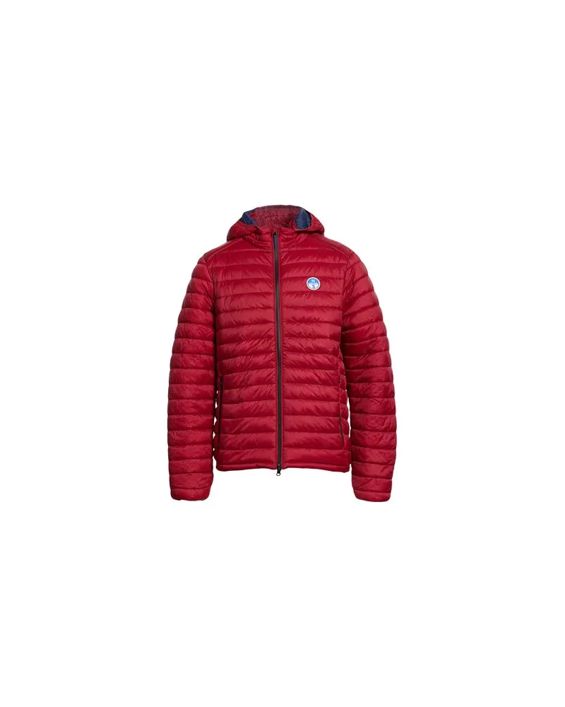 North Sails JACKEN & MÄNTEL - Pufferjacken & Daunenjackenauf YOOX.COM Rot