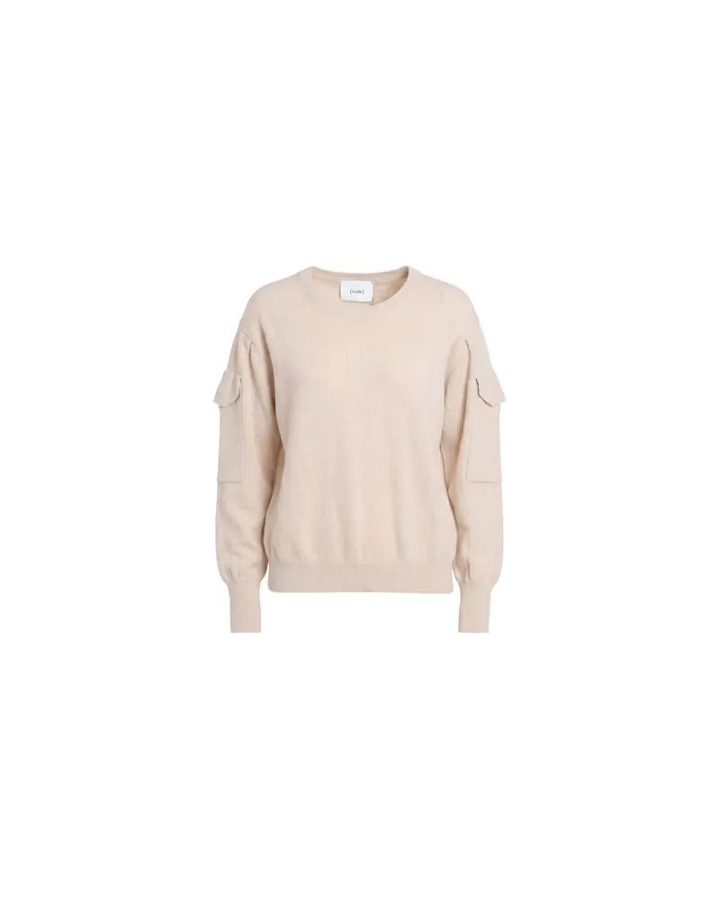NUDE STRICKWAREN - Pulloverauf YOOX.COM Beige