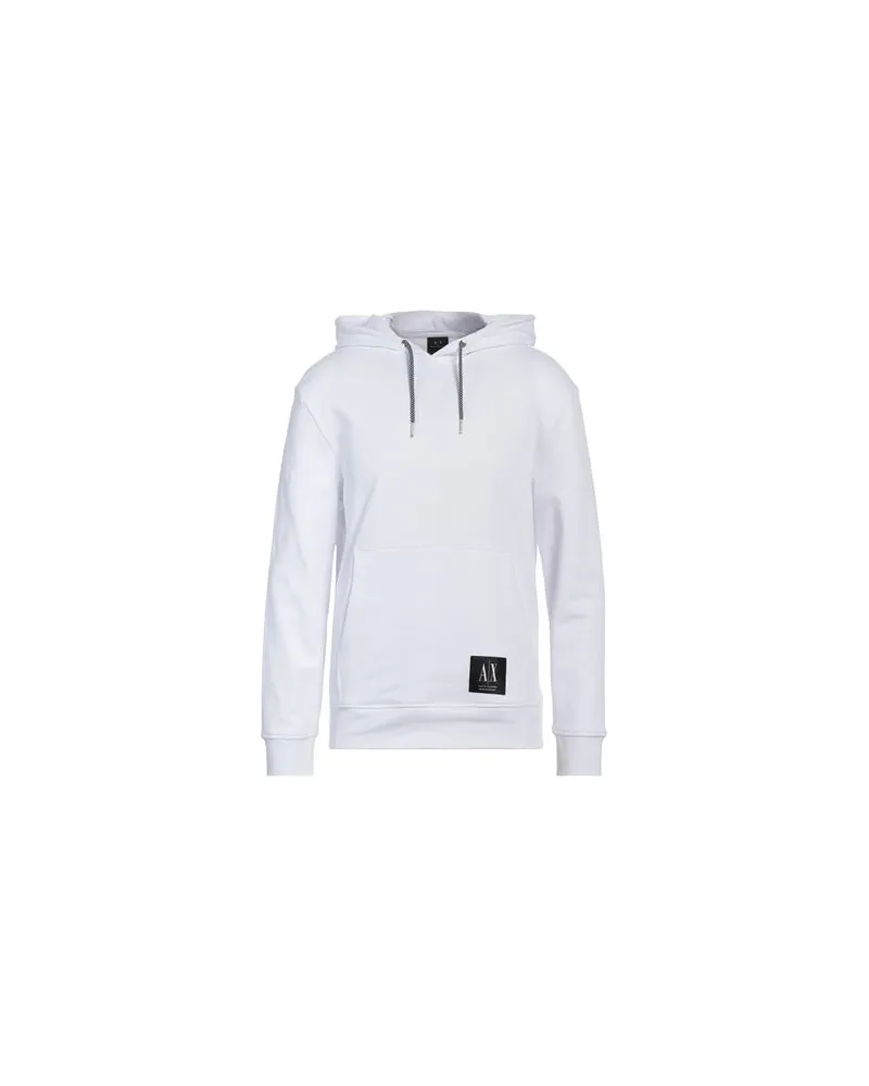 Armani Exchange TOPS - Sweatshirtsauf YOOX.COM Weiß