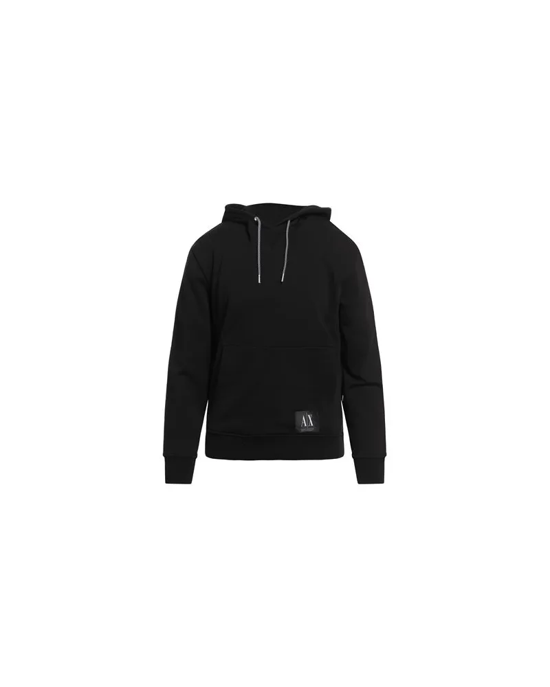 Armani Exchange TOPS - Sweatshirtsauf YOOX.COM Schwarz