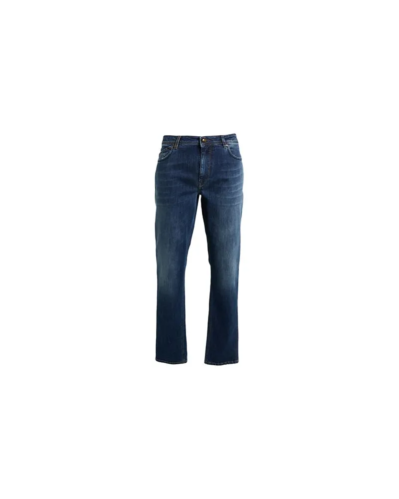 Re-HasH HOSEN & RÖCKE - Jeanshosenauf YOOX.COM Blau