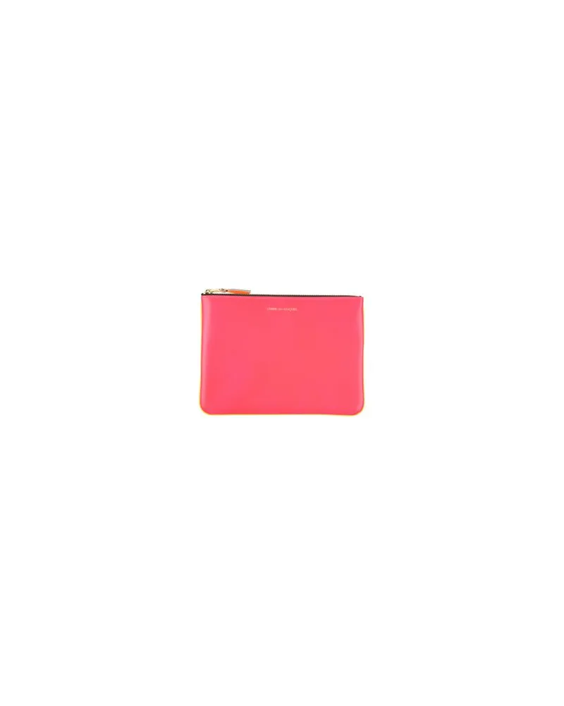 Comme des Garçons Kleinlederwaren - Kosmetiktäschchenauf YOOX.COM Fuchsia