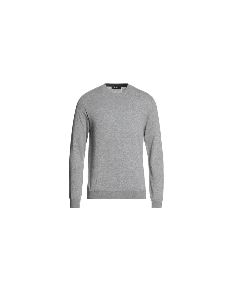 Alpha Studio STRICKWAREN - Pulloverauf YOOX.COM Grau