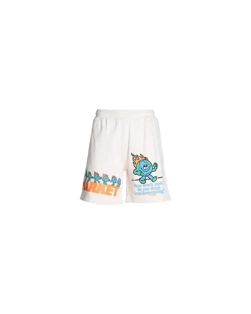 Market KEEP GOING SWEATSHORTS  - HOSEN & RÖCKE - Shorts & Bermudashortsauf YOOX.COM Beige