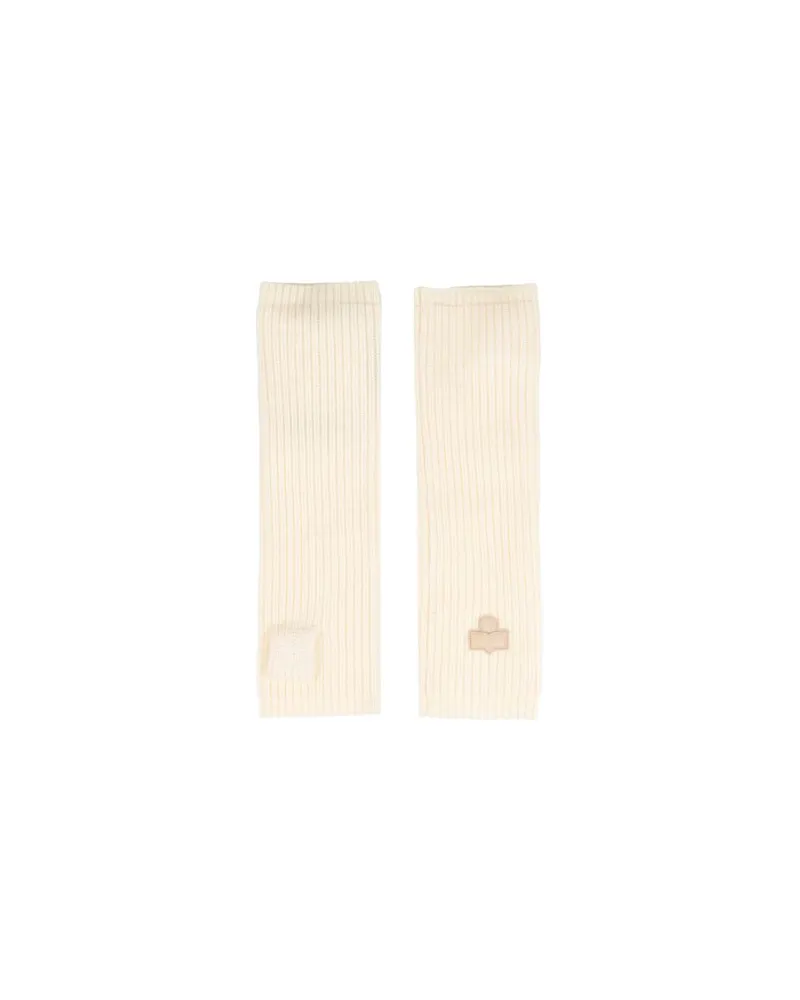 Isabel Marant ACCESSOIRES - Handschuheauf YOOX.COM Cremeweiß
