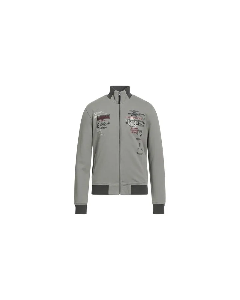 Aeronautica Militare TOPS - Sweatshirtsauf YOOX.COM Salbeigrün
