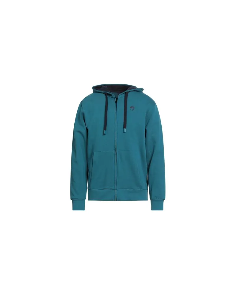 North Sails TOPS - Sweatshirtsauf YOOX.COM Aquamarin