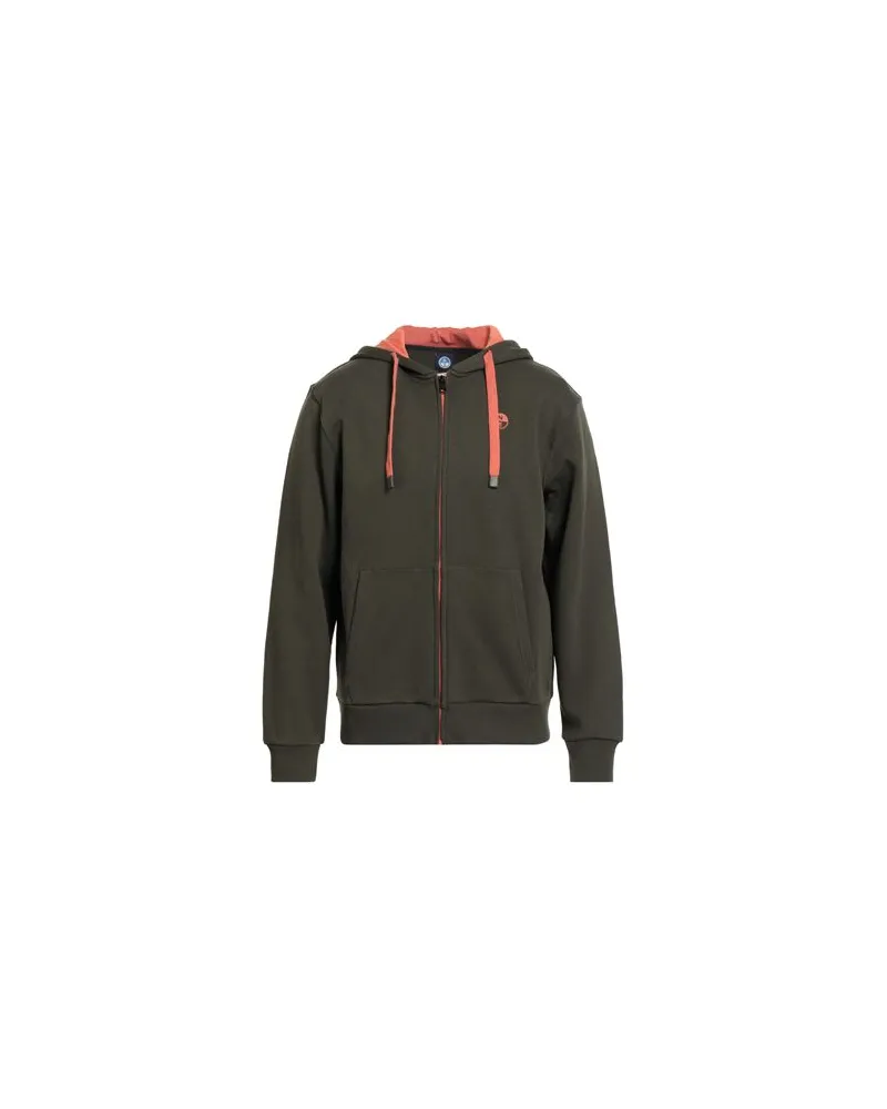 North Sails TOPS - Sweatshirtsauf YOOX.COM Militärgrün
