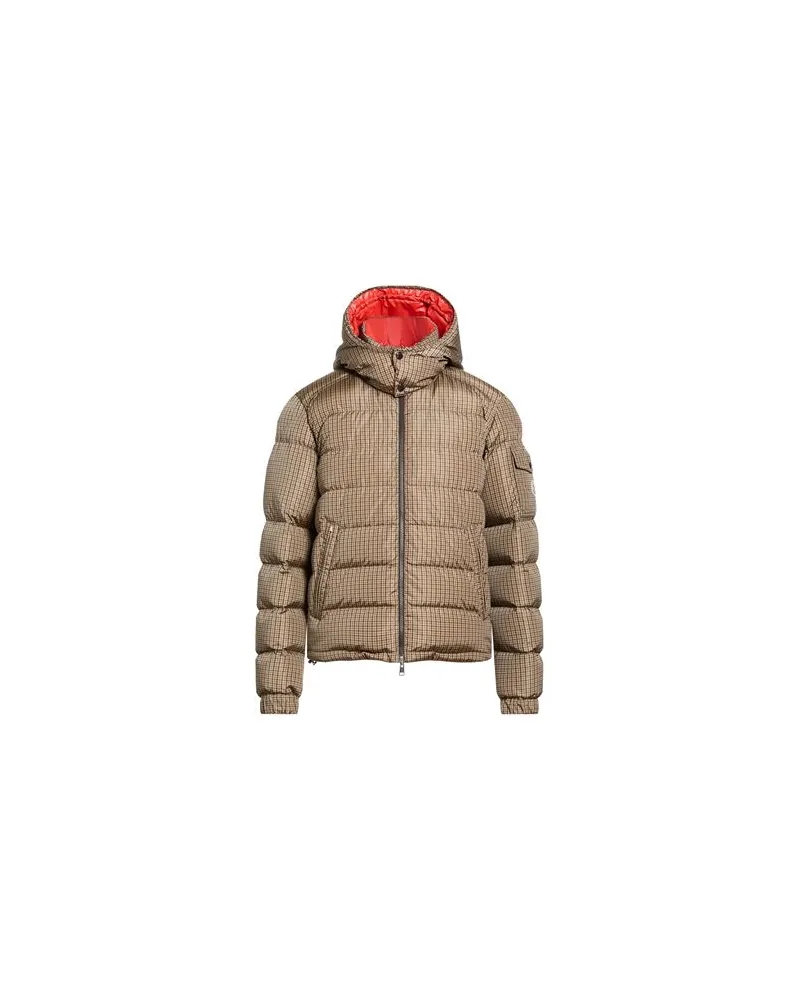 Moncler JACKEN & MÄNTEL - Pufferjacken & Daunenjackenauf YOOX.COM Khaki