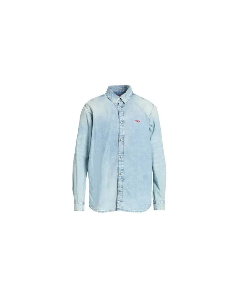 Diesel TOPS - Jeanshemdenauf YOOX.COM Blau