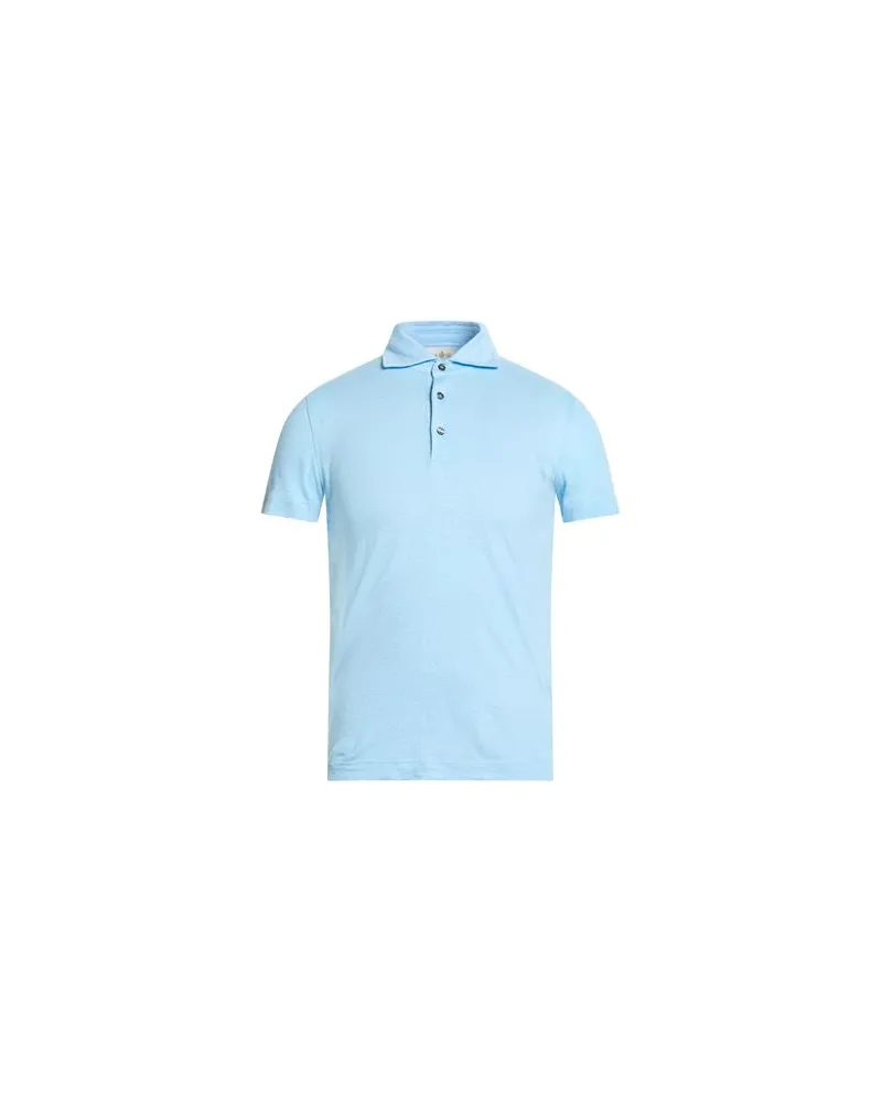 Della Ciana TOPS - Poloshirtsauf YOOX.COM Himmelblau