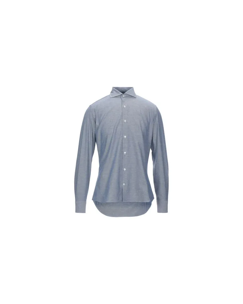 Les Copains TOPS - Hemdenauf YOOX.COM Blau