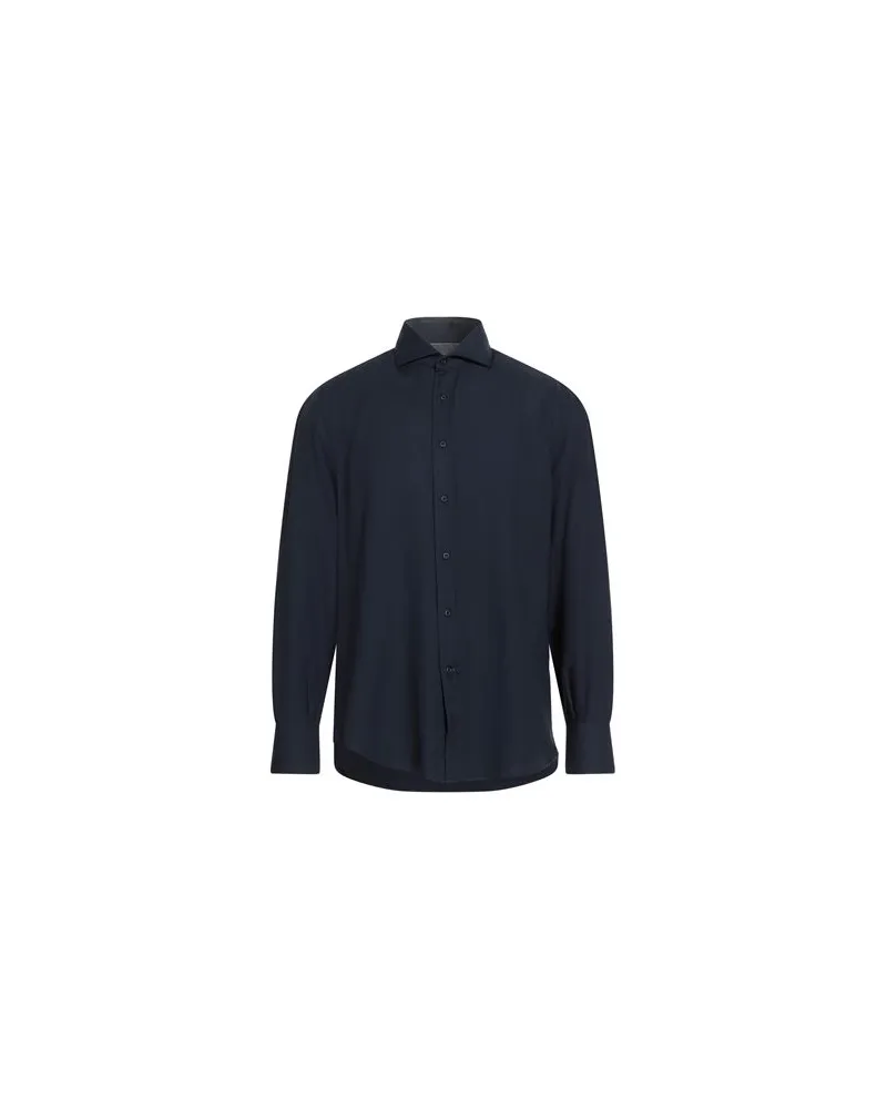 Brunello Cucinelli TOPS - Hemdenauf YOOX.COM Marineblau
