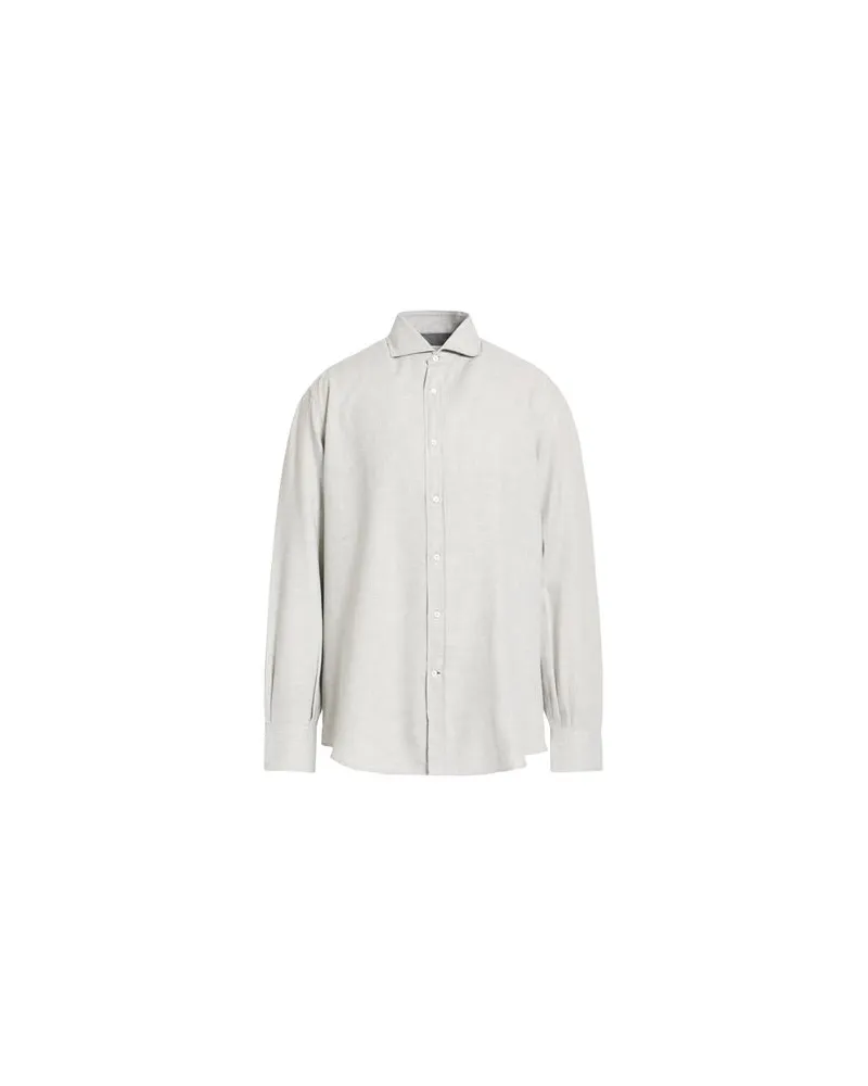 Brunello Cucinelli TOPS - Hemdenauf YOOX.COM Hellgrau