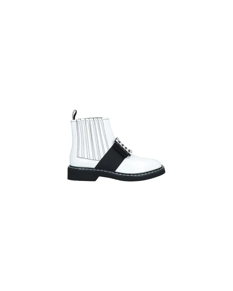 Roger Vivier SCHUHE - Stiefelettenauf YOOX.COM Weiß