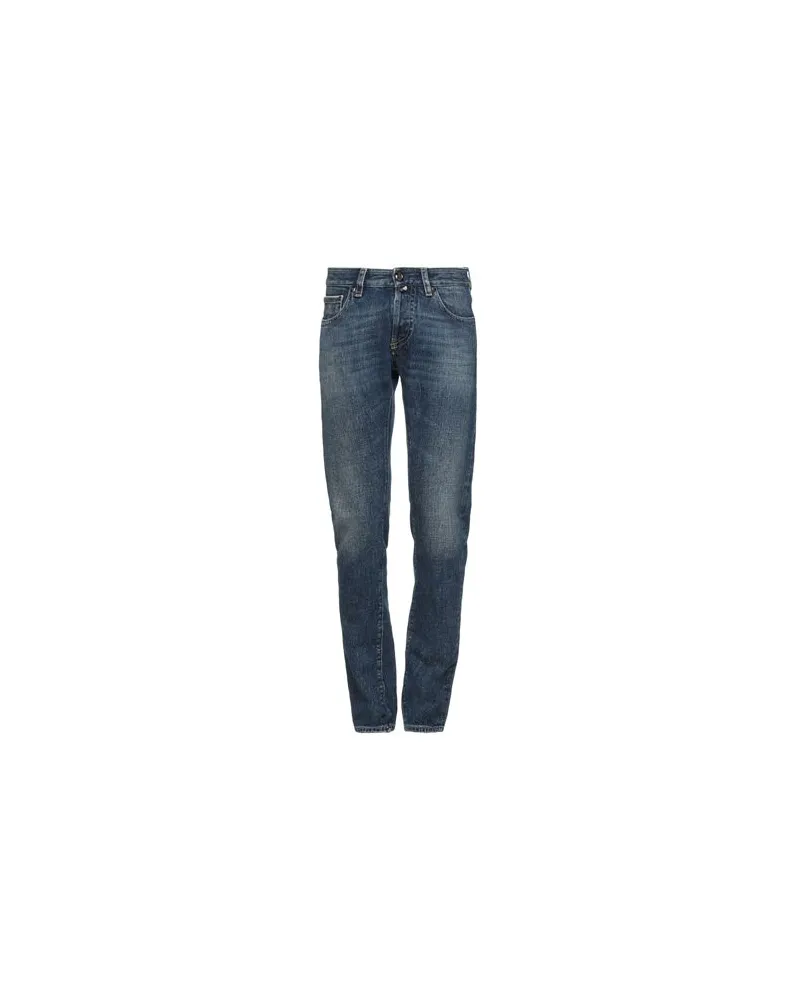 MOORER HOSEN & RÖCKE - Jeanshosenauf YOOX.COM Blau