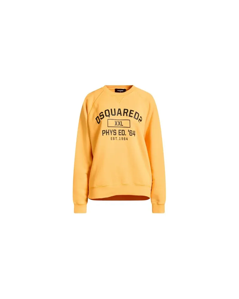 Dsquared2 TOPS - Sweatshirtsauf YOOX.COM Gelb