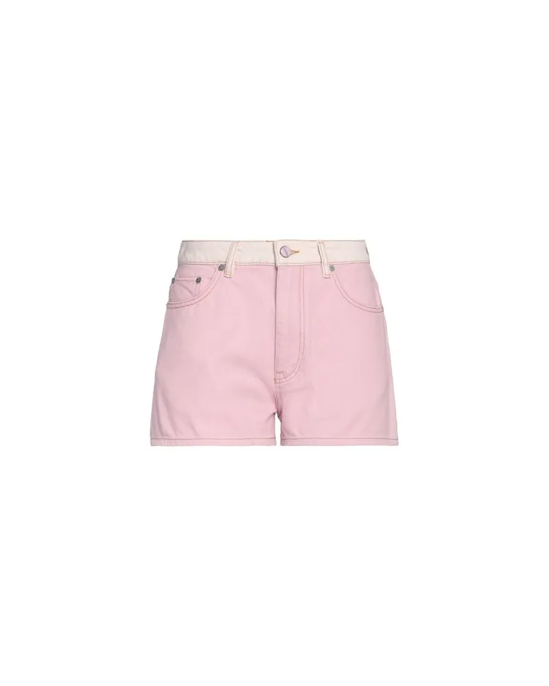 Ganni HOSEN & RÖCKE - Jeansshortsauf YOOX.COM Rosa