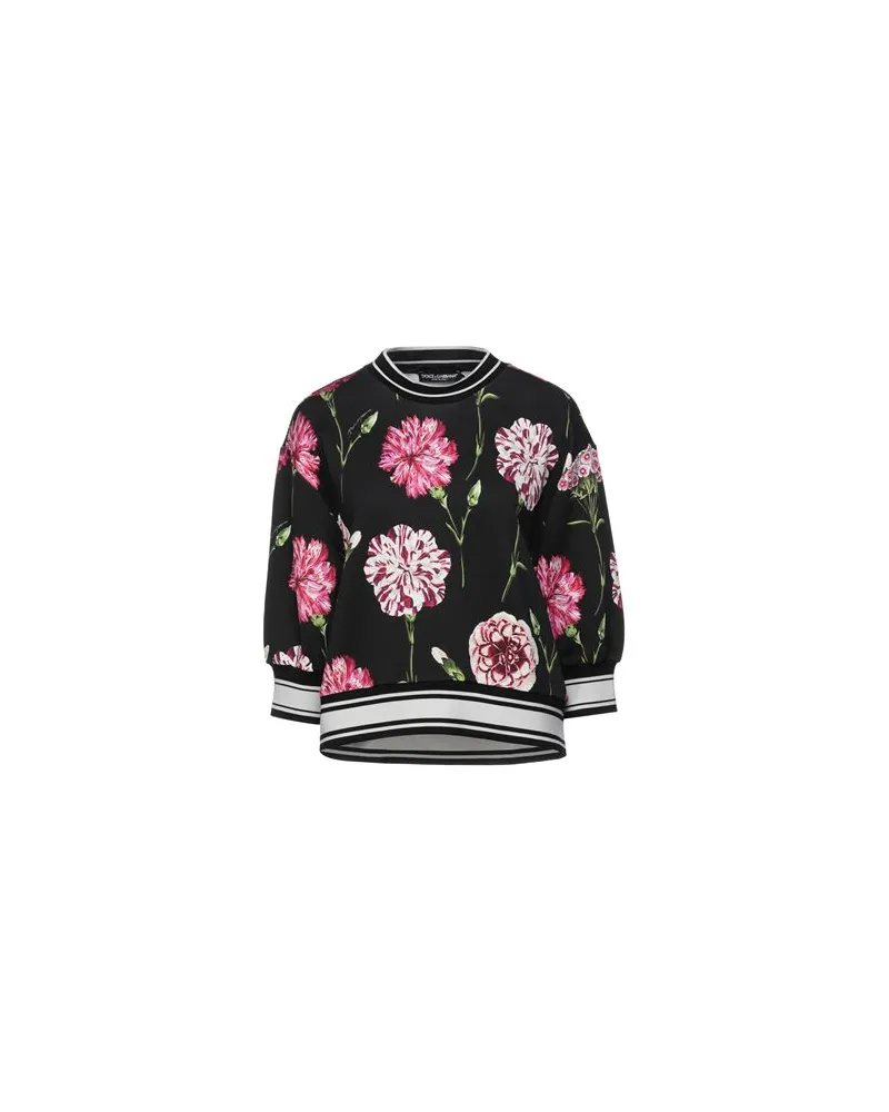 Dolce & Gabbana TOPS - Sweatshirtsauf YOOX.COM Schwarz