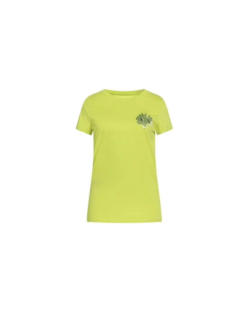 Armani Exchange TOPS - T-shirtsauf YOOX.COM Limettengrün