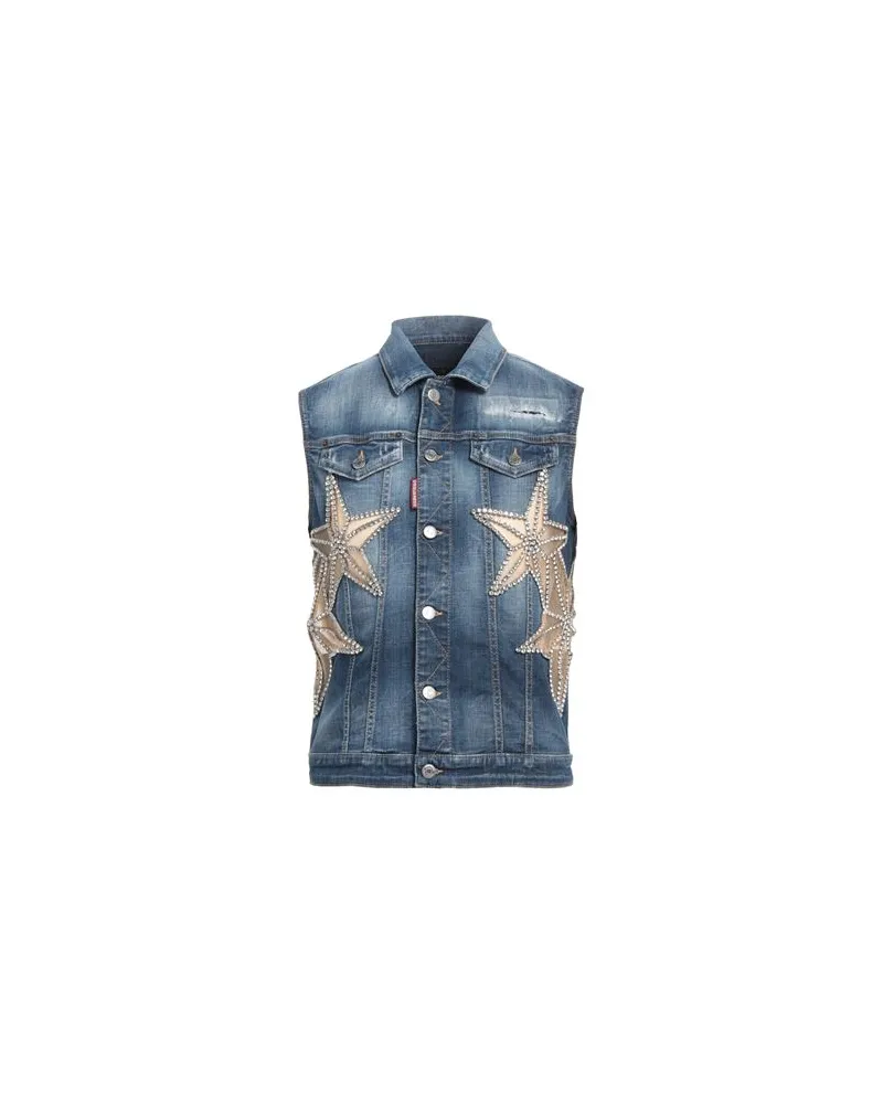 Dsquared2 JACKEN & MÄNTEL - Jeansjacken/Mäntelauf YOOX.COM Blau