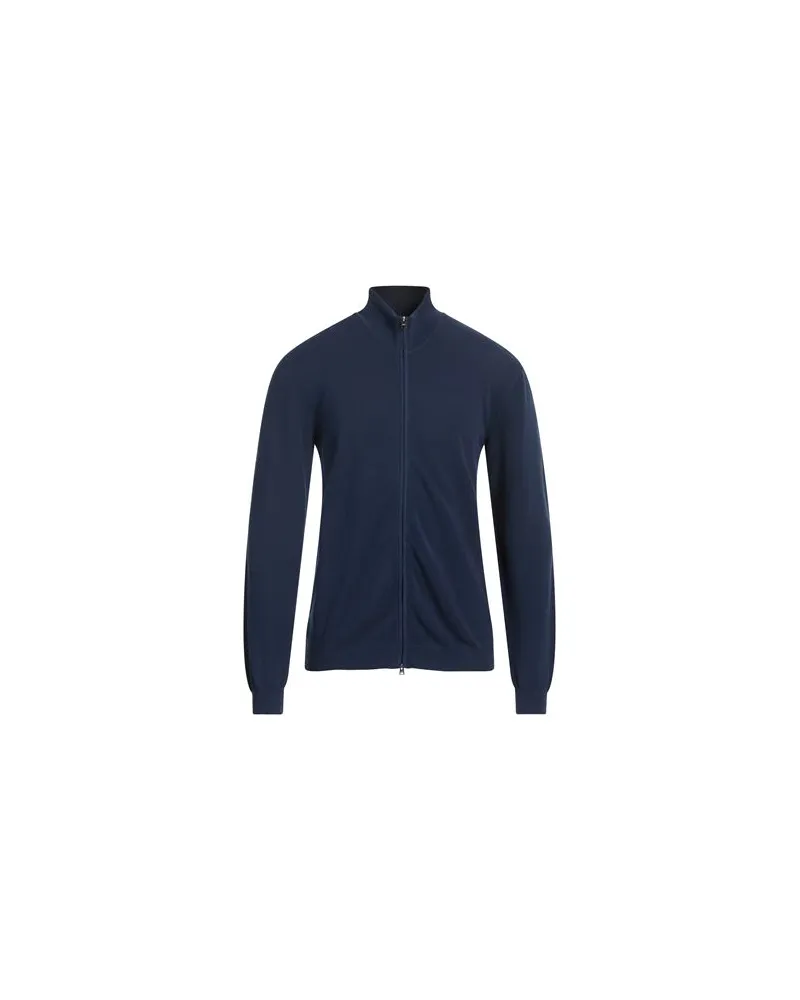 Luigi Borrelli STRICKWAREN - Strickjackenauf YOOX.COM Marineblau