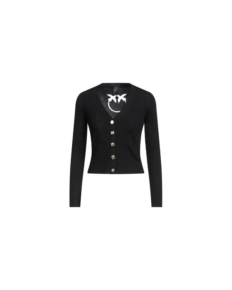 Pinko STRICKWAREN - Strickjackenauf YOOX.COM Schwarz