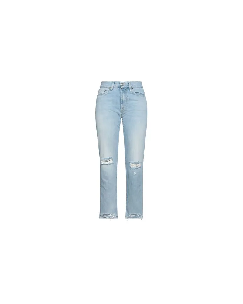 Roy Roger's HOSEN & RÖCKE - Jeanshosenauf YOOX.COM Blau