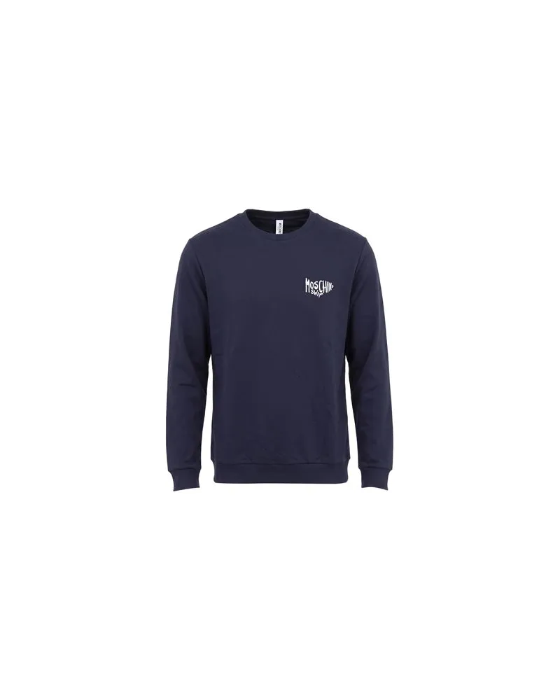 Moschino TOPS - Sweatshirtsauf YOOX.COM Marineblau