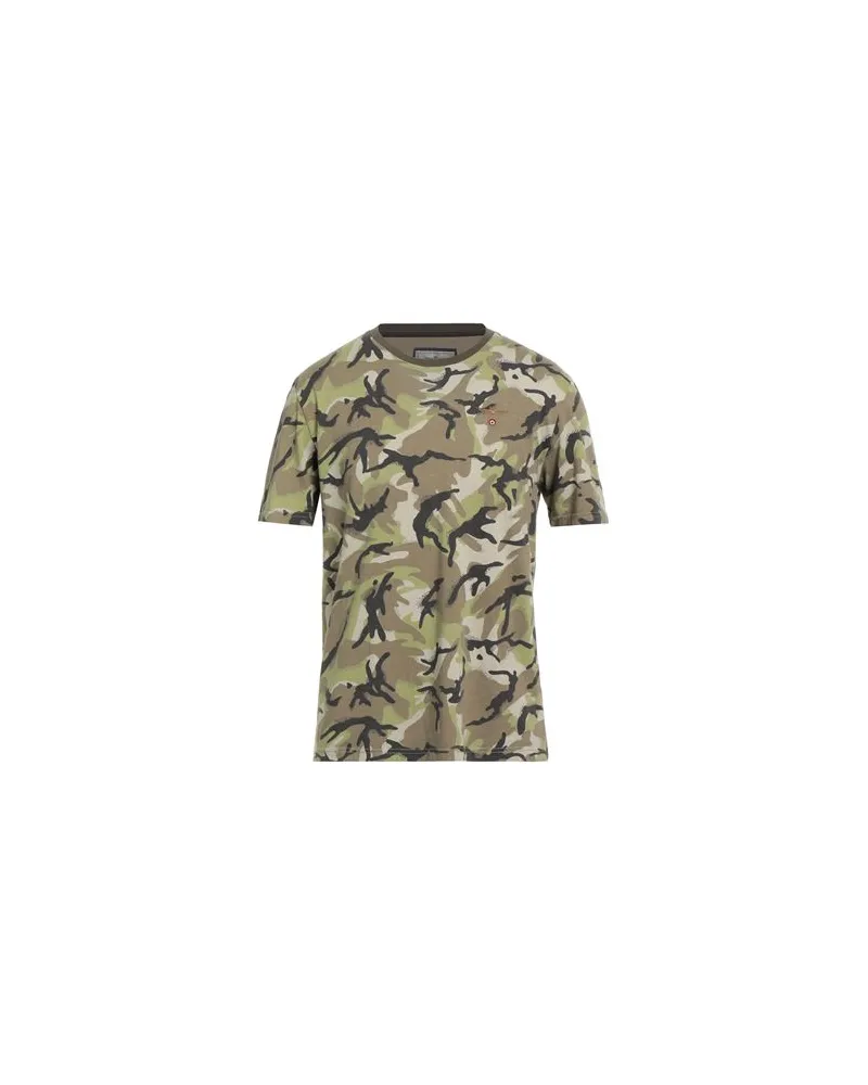Aeronautica Militare TOPS - T-shirtsauf YOOX.COM Militärgrün
