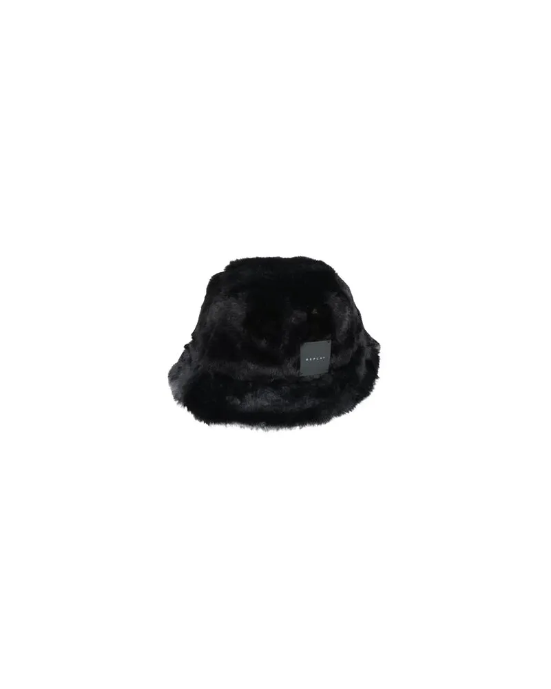 Replay ACCESSOIRES - Mützen & Hüteauf YOOX.COM Schwarz