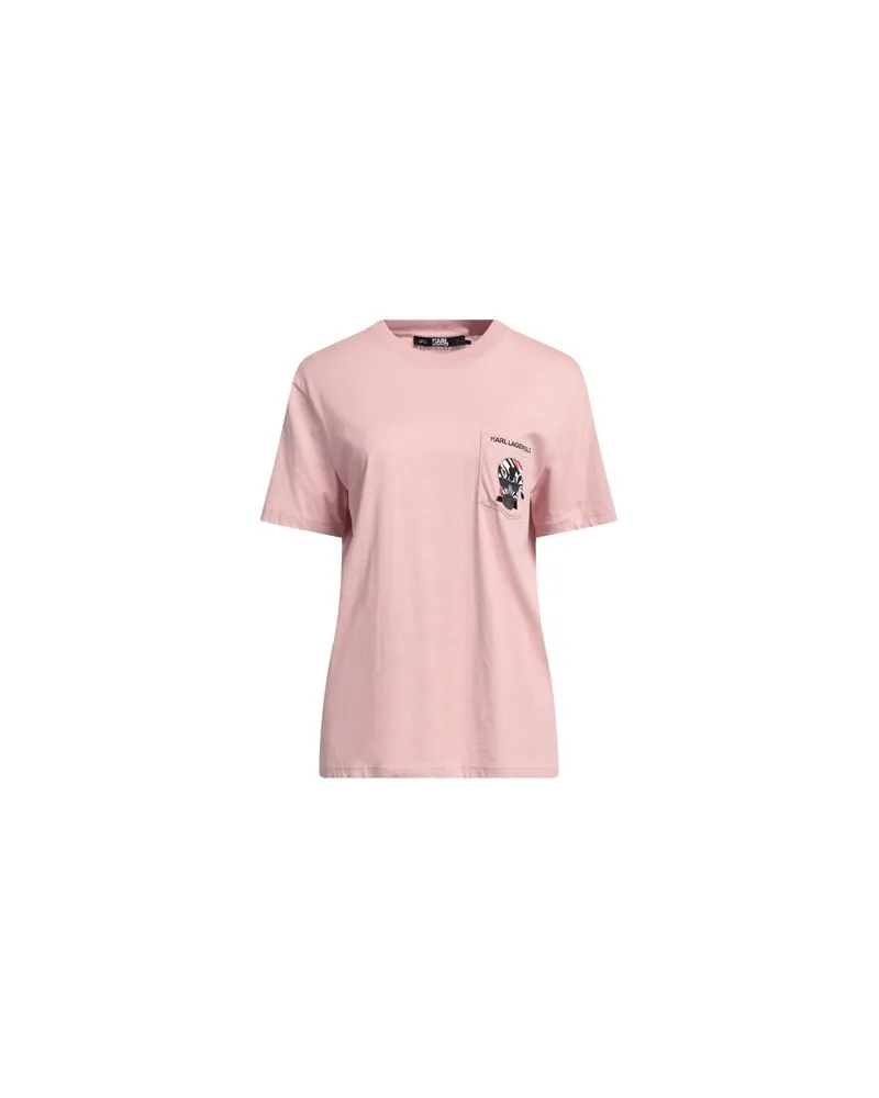 Karl Lagerfeld TOPS - T-shirtsauf YOOX.COM Antikrosa