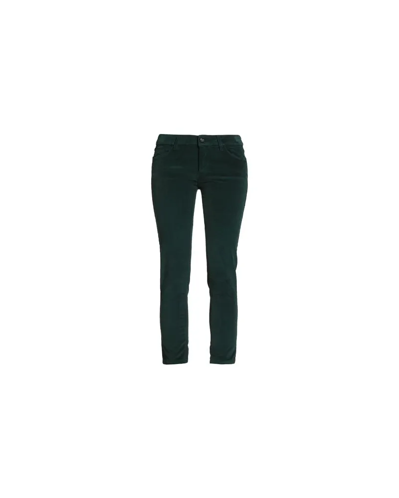Fracomina JEANS - HOSEN & RÖCKE - Hosenauf YOOX.COM Dunkelgrün