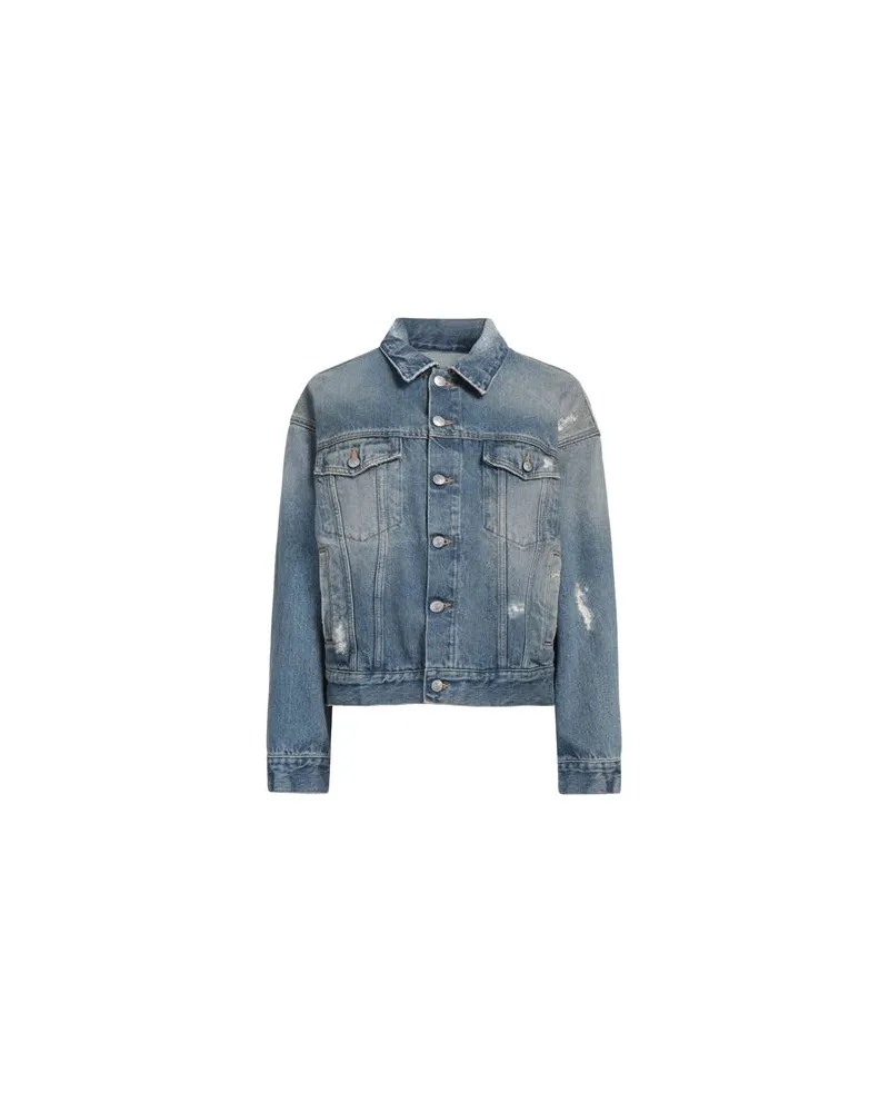 Maison Margiela JACKEN & MÄNTEL - Jeansjacken/Mäntelauf YOOX.COM Blau