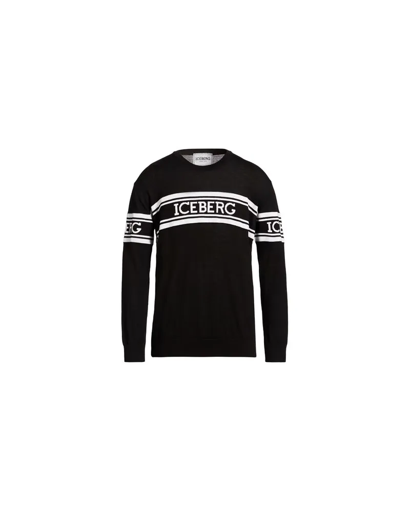 Iceberg STRICKWAREN - Pulloverauf YOOX.COM Schwarz