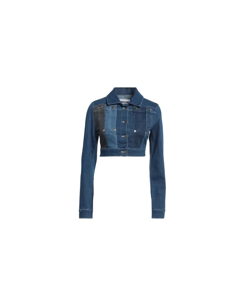 Moschino JACKEN & MÄNTEL - Jeansjacken/Mäntelauf YOOX.COM Blau