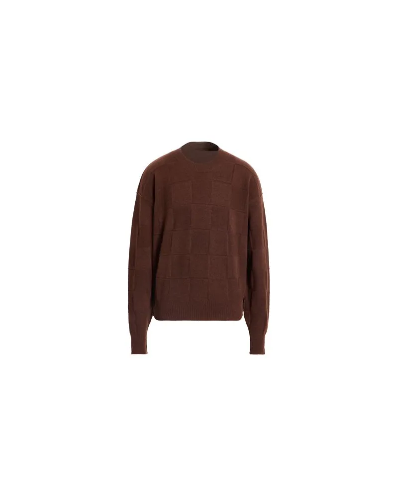 Uma Wang STRICKWAREN - Pulloverauf YOOX.COM Dunkelbraun